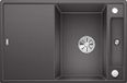 Blanco Silgranit spoelbak, 780x510 mm, met accessoires, InFino, grijze rots