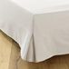 Dahlica Couvre-lit 200 x 200cm Beige avec 4 Volants de 35cm - Qualité Européenne