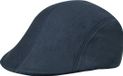 Kariban Casquette plate pour hommes - bleu foncé - coton - taille de base 58 cm - Casquette Hommes
