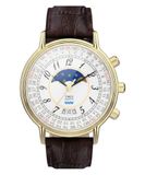 Timex Moon Phase TW2Y99000 Montre - Cuir - Marron - Ø 37 mm