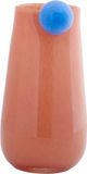 Present Time Vaas Bolita Medium - Oranje - Ø15cm - Glas