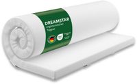 Dreamstar topper en mousse HR ergonomique | medium | 80 x 200 cm | H3 | 5 cm de haut