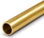 Merkloos / Sans marque Wan GmbH Messing Ronde Buis - Metalen Pijp - Modelbouw Decoratie - Naadloze Constructie - 3mm Wanddikte 500mm - Messing Kleur