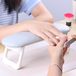 Icecat Support pour les mains en microfibre, idéal pour les manucures professionnelles