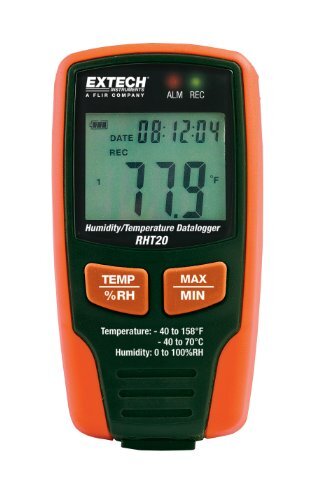 EXTECH RHT20 Luchtvochtig- en temperatuur-logger met LCD-display, 1 stuk