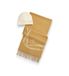 Lauren Ralph Lauren Schal mit Pferdemotiv und beige Mütze