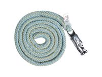 HKM Katherine met paniekhaak Halstertouw Groen/Lichtblauw 180 cm