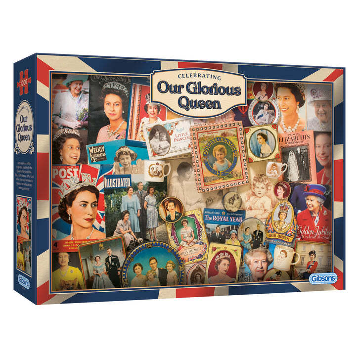 Gibsons Our Glorious Queen Puzzel (1000 stukjes)