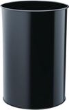 Durable 330301 Prullenbak metaal rond 30 liter, zwart