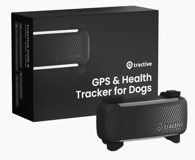 Tractive DOG 6 PET GPS-tracker - Black