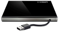 Lite-On eBAU108 - Externe DVD-brander - USB 2.0 - Zwart