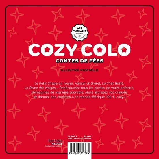 Hachette Heroes Cozy colo Kleurboek