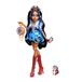 Monster High Robecca Steam Poupée de mode avec chemisier bleu et bottes fusée