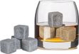 Merkloos 12x Whiskey/whisky stenen 2,5 cm - Grijs - Steen - Vierkant