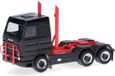 Herpa Scania 143 Streamline 3a.+ Dakdrager En Uitlaat, Zwart/rood