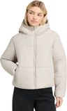 Adidas Sportswear Essentials Pufferjack Met Highloft-Isolatie - Dames - Beige