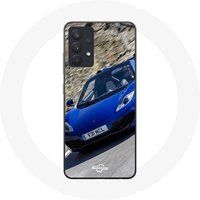 Maniacase Etui voor Samsung Galaxy A13 5G Formule 1 McLaren Auto Blauw