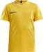 Craft Squad Shirt Korte Mouw Dames - Geel | Maat: S