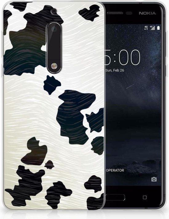 Nokia 5 TPU Case - Cow Print Design