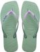 Havaianas Square Glitter Teenslippers Dames Groen 37/38