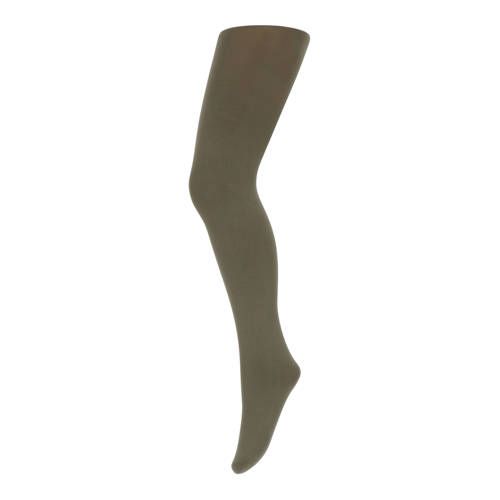 Yellow Moon panty 100 denier olijfgroen
