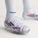 adidas F50 Sparkfusion Elite Mid Cut Fg/ag Icon Takeover - Blanc/bleu/lucid Red Femme, pointure 35½