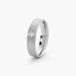 Bague Métal Acier Argenté