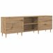 vidaXL TV-meubel 150 x 30 x 50 cm eiken ambachtelijk bewerkt hout