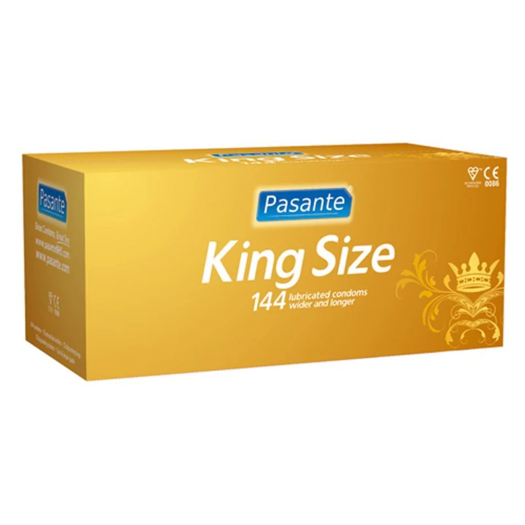 Pasante King Size Condoms - 144 Count