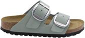 Birkenstock Arizona Big Buckle Teenslipper Groen Nubuck Dames Maat 36
