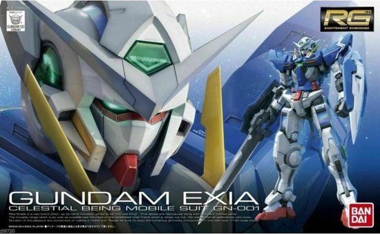 Bandai Gundam 00 GN-001 Gundam Exia 1/144 RG Model Kit