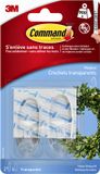 3M Command Haken - Transparant - Medium - 2 stuks