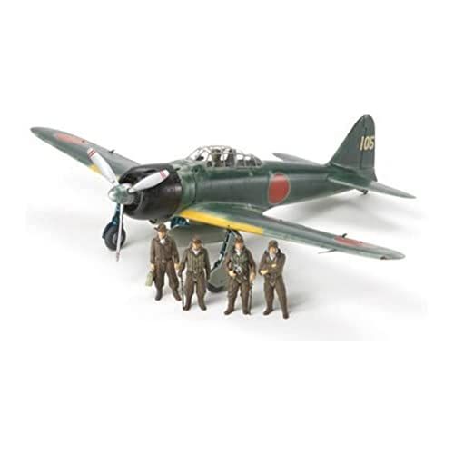 Tamiya Mitsubishi A6M3/3a Zero Fighter PE Vliegtuig - Plastic Bouwpakket
