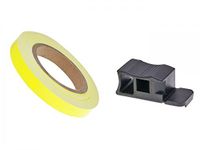 Velgrand sticker 7mm - neon geel - 600cm