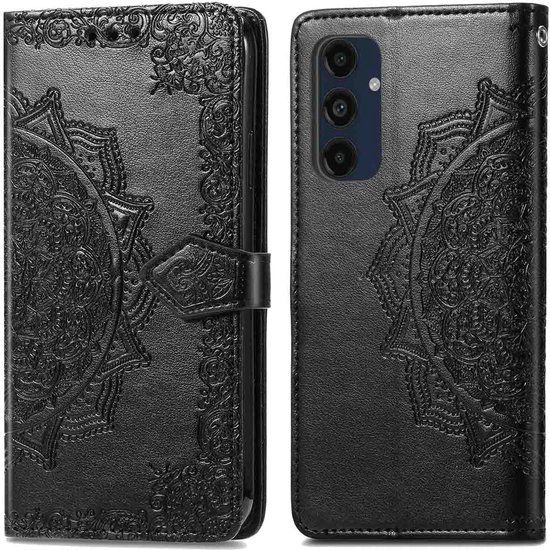 imoshion Mandala Bookcase Zwart voor Samsung Galaxy A16 (4G/5G)