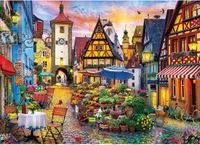 Master Pieces Puzzle Marché aux fleurs bavarois 1000 pièces