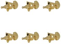 Grover Roto-Grip Locking Rotomatics 502 series gold stemmechanieken set van 6 - 3x3