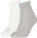 Puma Women Shine Cat Quarter 2 P Silver Fog/white | Maat: 35/38