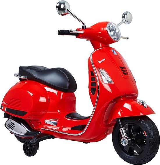 Apollo Vespa electrische kinder scooter Rood - Model 801