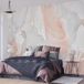 Papier peint panoramique effet marbré 383 cm x 255 cm