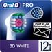 Oral-B 3D White Pro Opzetborstels - 12 Stuks