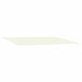 vidaXL Tissu de remplacement pour parasol crème 400 x 300 cm