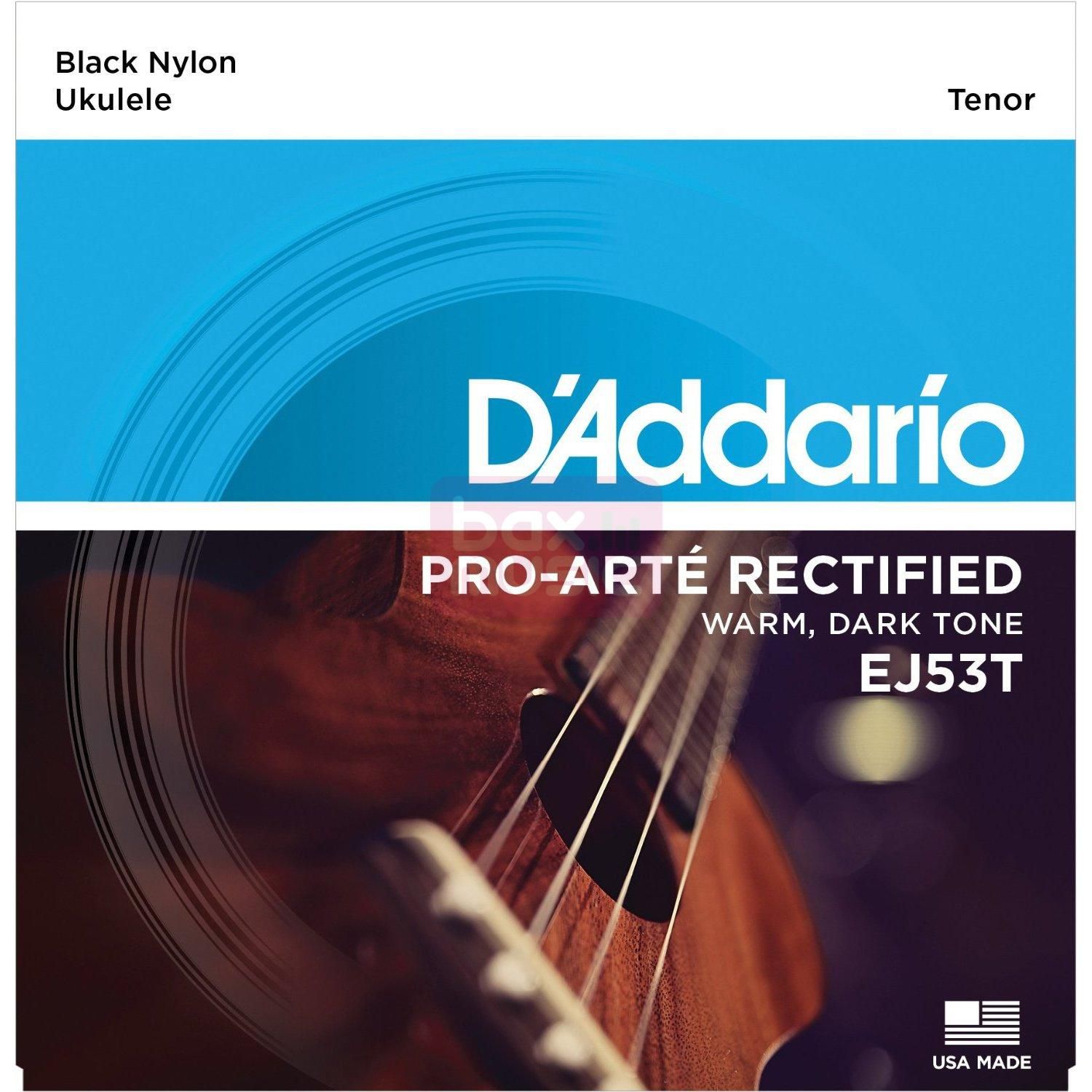 D'ADDARIO EJ53T Pro Arte Rectified snarenset voor tenor ukelele