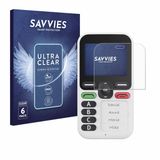 Savvies Screenprotector voor Doro Leva X10 - Folie Beschermfolie transparant 6 Stuks