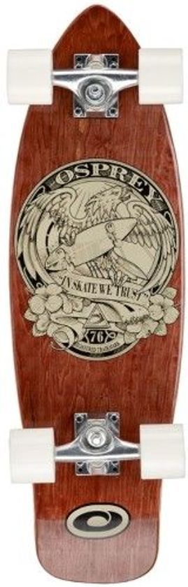 Osprey Skate We Trust Skateboard - 27.5 inch - Bruin - Hout - 5031470119263