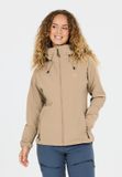 WHISTLER Softshell-Jacke Kodie Vrouwen Lichtbruin Polyester/Elastaan