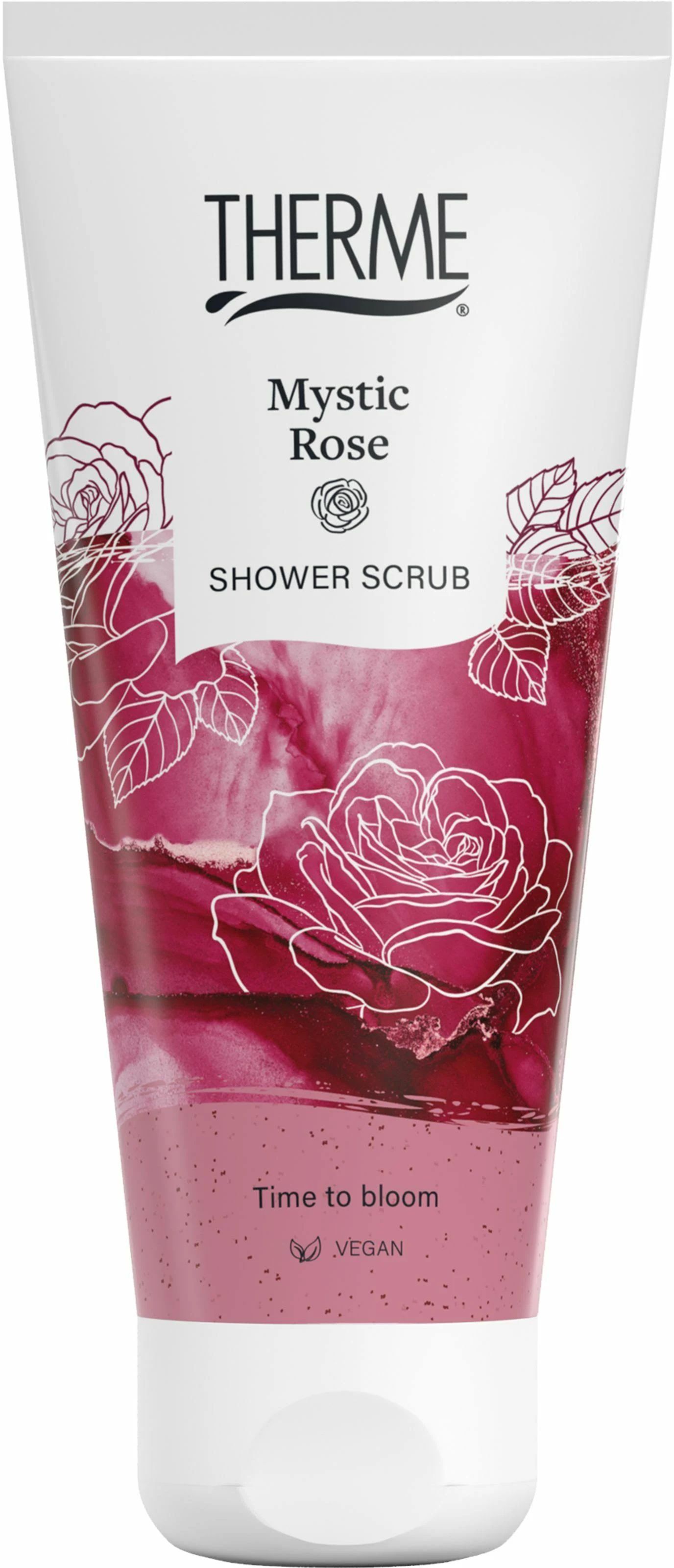 THERME Mystic Rose Shower Scrub Lichaamsscrub en -peeling 200 ml