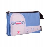 MILAN® Etui met 5 vakken, Special Series Aliens, blauw