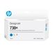 HP 738M 130 ml cyaan cartouche d'encre pour DesignJet T850, T950
