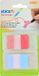 Stick'n Bladwijzers - Extra stevig - Sticky index tabs - 38x24mm - Rood - Blauw - 20 tabs in houder